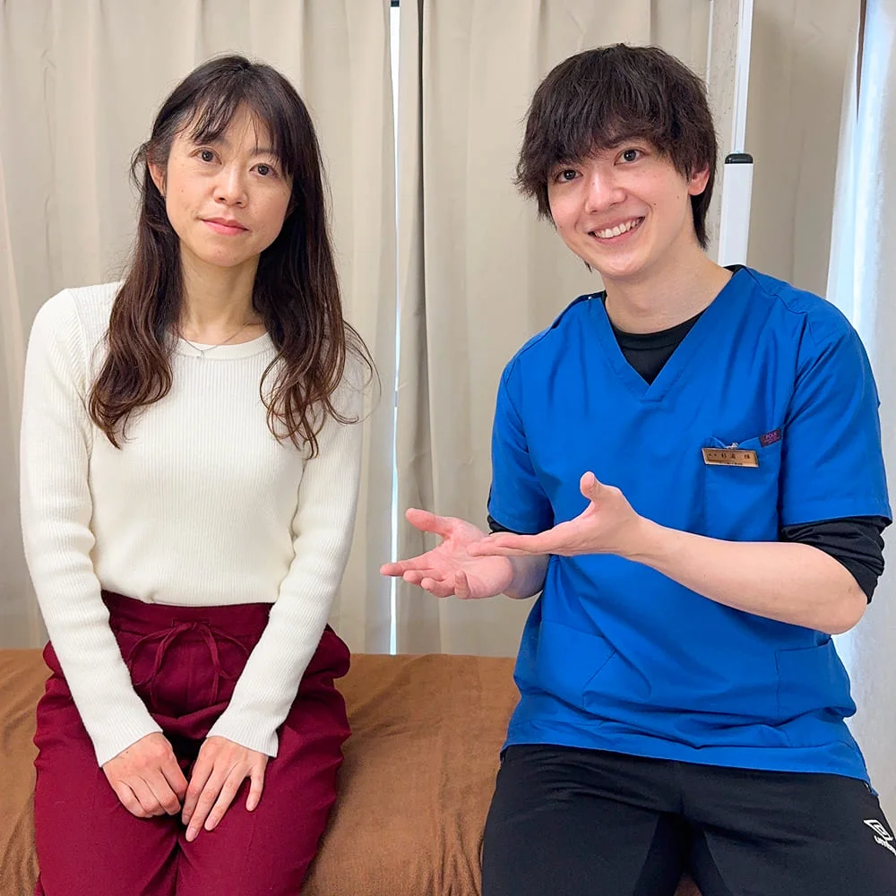 患者様との写真