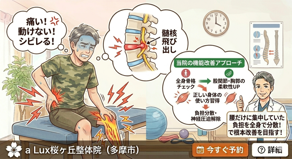 椎間板ヘルニアと診断されても諦めないでください｜整形外科7年の経験から伝える根本改善の考え方